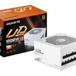 Блок питания Gigabyte  Power Supply||UD1000GM PG5 ICE|ATX 3.1|1000 Watts|Efficiency 80 PLUS GOLD|PFC Active|MTBF 100000 hours|GP-UD1000GMPG5ICE 