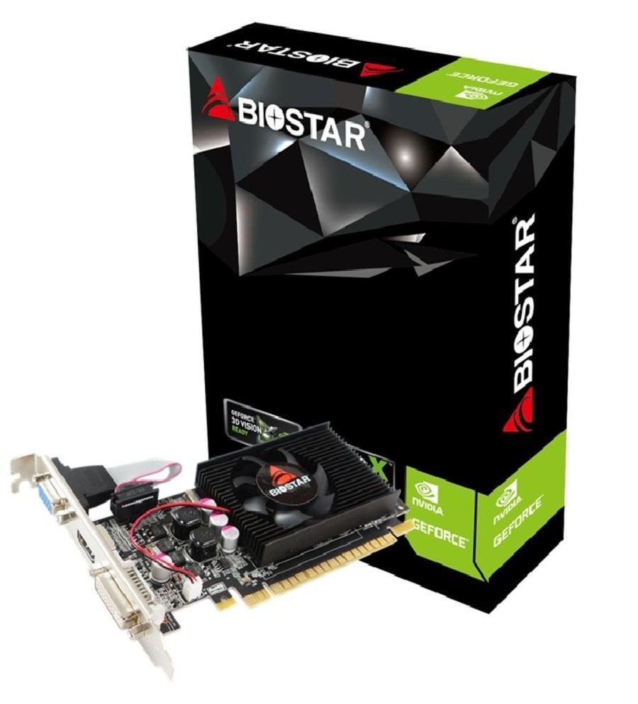 Графическая карта / Видеокарты BIOSTAR Graphics Card||NVIDIA|GeForce GT 610|700 MHz|2 GB|GDDR3|64 bit|PCI Express x16 2.0|Active|VN6103THX6