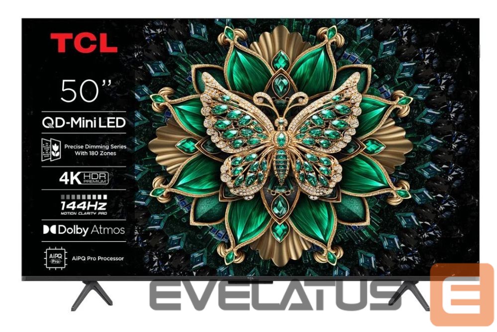 Televiisorid TCL TV Set||50 "|4K Ultra HD|3840 x 2160 pixels|Flat|16:9|50Q6C