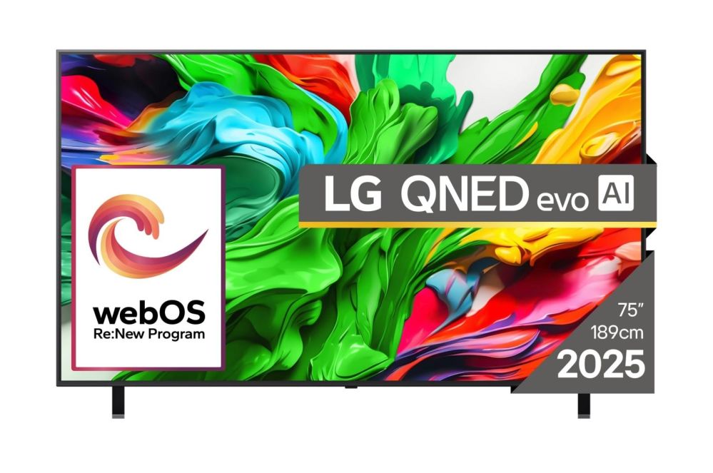 Televizors LG TV Set||75"|4K/Smart|3840x2160|Wireless LAN|Bluetooth|webOS|Black|75QNED85A3C