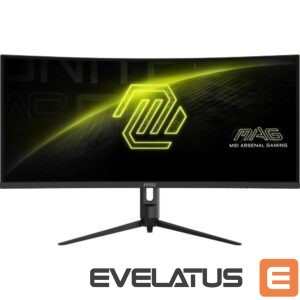 Monitoriai MSI  LCD Monitor||MAG 342CQR E2|34"|Gaming/Curved/21 : 9|Panel VA|3440x1440|21:9|180 ??|1 ms|MAG342CQRE2 