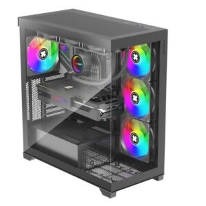 Computer case XILENCE  Case||ATX/micro ATX/Mini-ITX|Black|Midi Tower|PC|X818.ARGB 