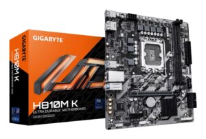 Motherboard for Intel processors Gigabyte  Mainboard||Intel H810|LGA1851|Micro-ATX|Memory DDR5|Memory slots 2|H810MK1.0 