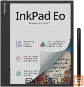 E-raamat POCKETBOOK  E-Reader||InkPad Eo|10.3"|2480 x 1860|1xUSB-C|1xMicroSD Card Slot|Bluetooth|Grey|PB1042-M-WW 