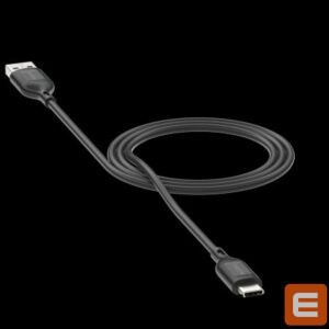 Kabelis Zagg  Mophie Charge Essentials USB-A - USB-C Cable 1m - Black 