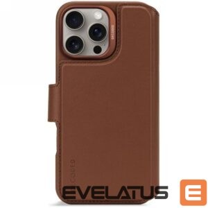 Kitas telefono priedas Decoded  Decoded Leather Detachable Wallet MagSafe Case with Wallet for iPhone 16 Pro Max - Brown 