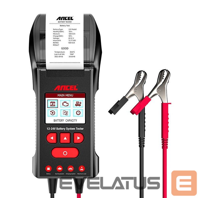 Other small household appliances Ancel Battery Tester with printer Ancel BST600