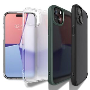 Другие товары Spigen  [RETURNED ITEM] Spigen Crystal Hybrid, navy blue - iPhone 15 Plus 