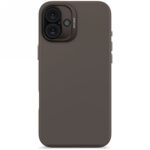 Citas preces Decoded  Decoded AntiMicrobial Silicone Backcover MagSafe for iPhone 16 Plus - Brown 