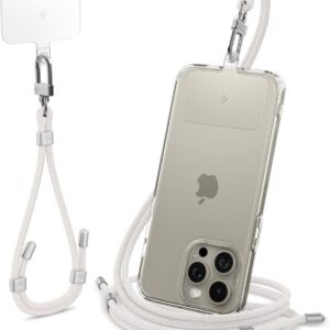 Muud kaubad Spigen  Spigen Universal Set Lanyard and Pendant - White 