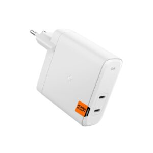 Kitos prekės Spigen  Spigen ArcStation Pro Charger + USB-C 140-W Cable - White 