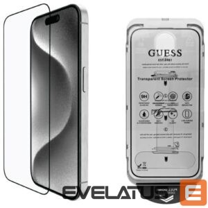 Muud kaubad Guess  Guess Screen Protector 2.5D Outline Tempered Glass for iPhone 16 Pro 