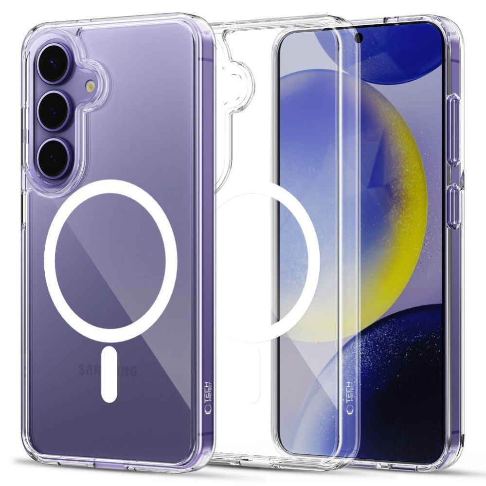 Muud kaubad Tech-Protect Tech-Protect FlexAir Hybrid MagSafe Case for Samsung Galaxy S25 - Clear