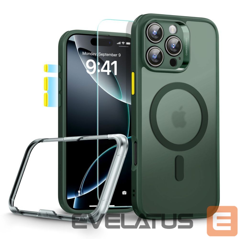Muud kaubad ESR ESR Classic Pro Set Halolock MagSafe Case for iPhone 16 Pro Max - Green