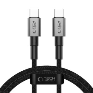 Kitos prekės Tech-Protect  Tech-Protect UltraBoost DNA USB-C PD100W/5A Cable 100cm - Gray 