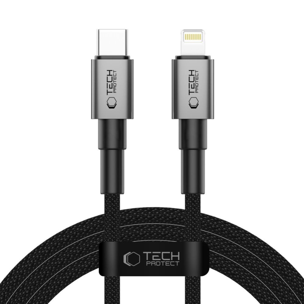 Muud kaubad Tech-Protect Tech-Protect Ultraboost DNA USB-C / Lightning PD27W/3A cable 200 cm - gray