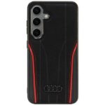 Другие товары Audi  Audi Genuine Leather MagSafe S24 S921 black-red hardcase AU-TPUPCS24-R8/D3-RD 