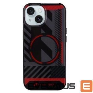 Muud kaubad Audi  Audi IML Sport MagSafe Case iPhone 15 / 14 Plus Plus 6.7" black/black hardcase AU-IMLMIP15M-RSQ/D2-BK 