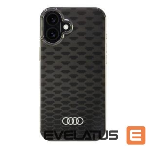 Muud kaubad Audi  Audi IML Stitching Pattern MagSafe iPhone 16 Plus 6.7" black/black hardcase AU-IMLMIP16M-Q5/D3-BK 