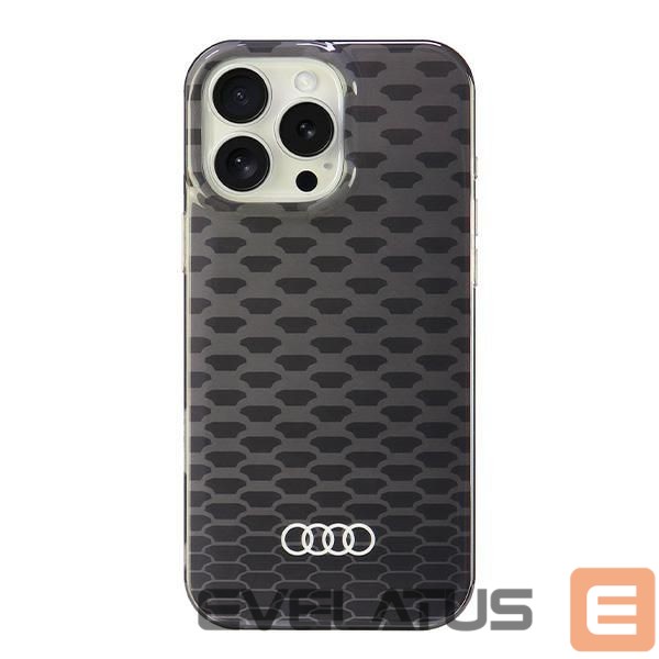 Muud kaubad Audi Audi IML Stitching Pattern MagSafe iPhone 16 Pro Max 6.9" black/black hardcase AU-IMLMIP16PM-Q5/D3-BK