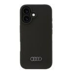 Muud kaubad Audi  Audi Silicone Case iPhone 16 6.1" black/black hardcase AU-LSRIP16-Q3/D1-BK 