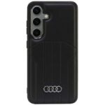 Muud kaubad Audi  Audi Synthetic Leather MagSafe S24 S921 black/black hardcase AU-TPUPCMS24-Q5/D1-BK 