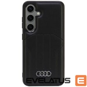 Muud kaubad Audi  Audi Synthetic Leather MagSafe S24 S921 black/black hardcase AU-TPUPCMS24-Q5/D1-BK 