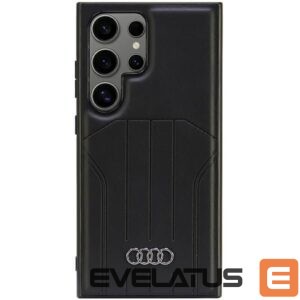 Muud kaubad Audi  Audi Synthetic Leather MagSafe S24 Ultra S928 black/black hardcase AU-TPUPCMS24U-Q5/D1-BK 