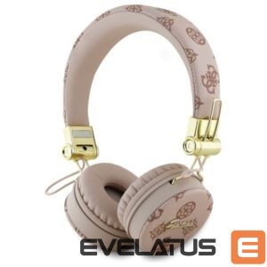Muud kaubad Guess  Guess Bluetooth ENC GUBH70EPOSMW Brown/Brown Peony Script Round Shape Headphones 