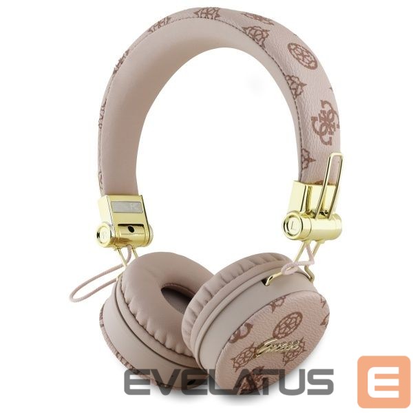 Muud kaubad Guess Guess Bluetooth ENC GUBH70EPOSMW Brown/Brown Peony Script Round Shape Headphones