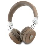 Другие товары Guess  Guess Bluetooth ENC GUBH70PGTSPSW Brown Grained Classic Round Shape Headphones 