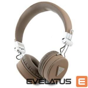 Muud kaubad Guess  Guess Bluetooth ENC GUBH70PGTSPSW Brown Grained Classic Round Shape Headphones 