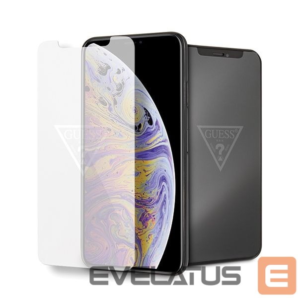 Other goods Guess Guess Invisible Logo Tempered Glass for iPhone Xs Max