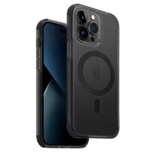 Kitos prekės UNIQ  Uniq Combat iPhone 14 Pro 6.1" case Magclick Charging black/concrete charcoal 
