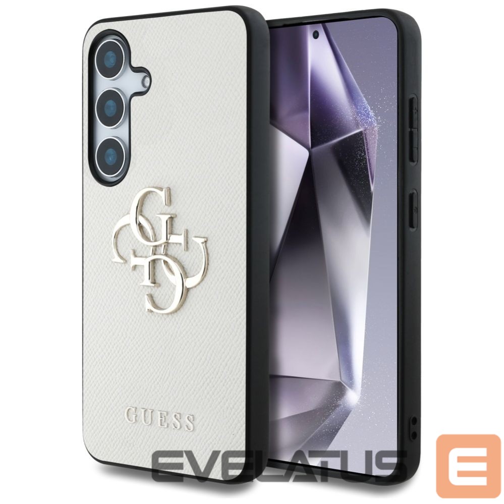 Muud kaubad Guess Guess Grained Big 4G Logo Small Classic Logo case for Samsung Galaxy S25 beige