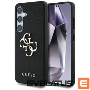 Muud kaubad Guess  Guess Grained Big 4G Logo Small Classic Logo case for Samsung Galaxy S25 Plus black 