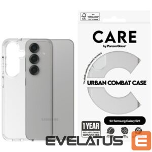 Muud kaubad Panzer Glass  CARE by PanzerGlass Flagship Urban Combat Case for Samsung Galaxy S25 - Transparent 