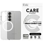 Muud kaubad Panzer Glass  CARE by PanzerGlass Flagship Urban Combat White QI Case for Samsung Galaxy S25 - Transparent 