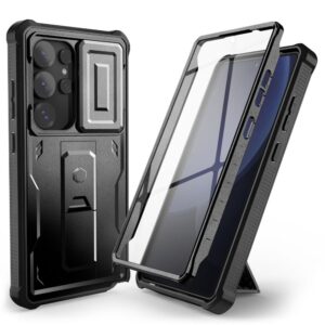 Citas preces Tech-Protect  Tech-Protect Kevlar Cam+ Case for Samsung Galaxy S25 Ultra - Black 