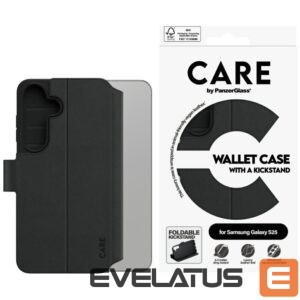 Muud kaubad Panzer Glass  CARE by PanzerGlass Feature Wallet Kickstand Case for Samsung Galaxy S25 - Black 