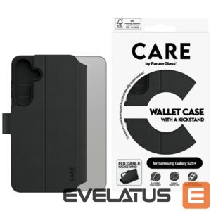 Muud kaubad Panzer Glass  CARE by PanzerGlass Feature Wallet Kickstand Case for Samsung Galaxy S25+ - Black 