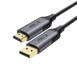 Kitos prekės Tech-Protect  Tech-Protect UltraBoost DisplayPort / HDMI 2.0 Cable 4K 60Hz 2m - Black 