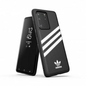 Muud kaubad Adidas  Adidas OR Moudled Case PU for Samsung Galaxy S20 Ultra Black and White 