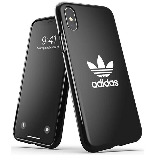 Citas preces Adidas Adidas OR Snap Case Trefoil for iPhone X / XS - black