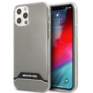 Другие товары Mercedes-Benz  AMG Electroplate Black&White Case for iPhone 12 / 12 Pro - Transparent 