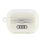 Kitos prekės Audi  Audi IML Geometric Pattern Case for AirPods Pro 2 - White 