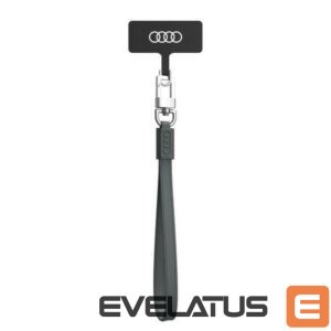 Muud kaubad Audi  Audi Crossbody Leather Universal Lanyard 28cm x 10mm - Gray 