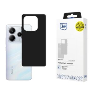 Kitos prekės 3MK  3mk Silicone Case for Xiaomi Redmi Note 14 5G - black 