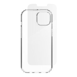 Citas preces Zagg  ZAGG IF Defense Bundle Case for iPhone 16e (2025) / 15 / 14 / 13 - Transparent 