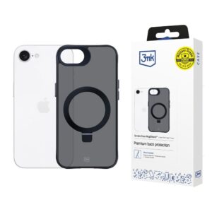 Kitos prekės 3MK  3mk Smoke Case Mag&Stand for Apple iPhone 16E - black 